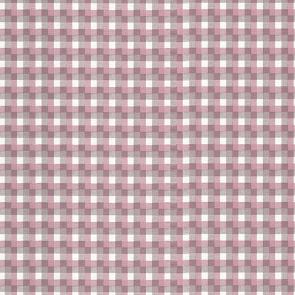 Pink Flannel Plaid Geometric