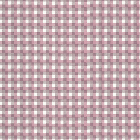 Pink Flannel Plaid Geometric