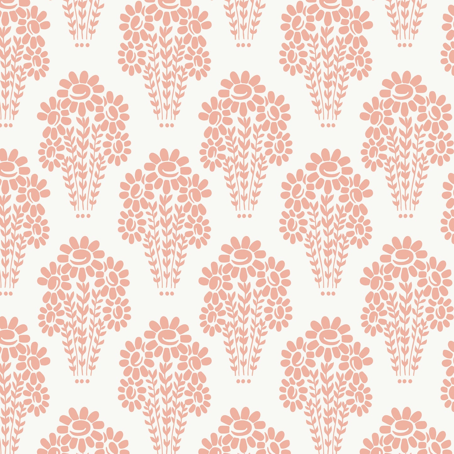 Damask Style Daisy in Pink Hannah's Treasures Designs