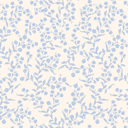 Flowering Groundcover Blue and White Hannah's Treasures Designs