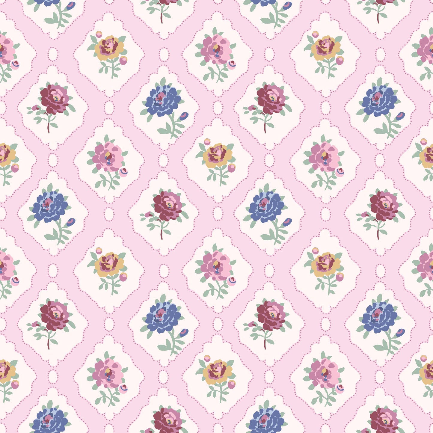 Flower Cameos in Pink Hannah's Treasures Designs
