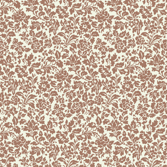 Flower Impressions Brown Hannah's Treasures Designs