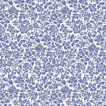 Floral Impressions Blue Hannah's Treasures Designs