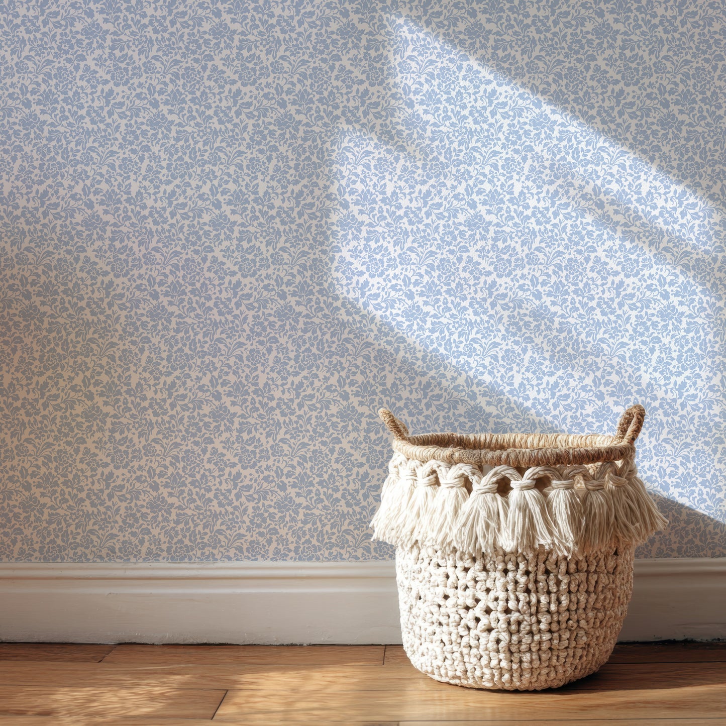 Flower Impressions Light Blue Hannah's Treasures Designs