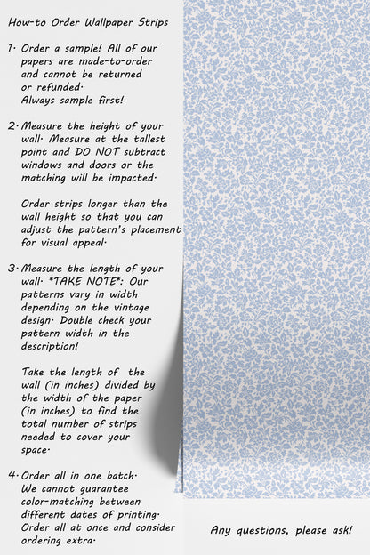 Flower Impressions Light Blue Hannah's Treasures Designs