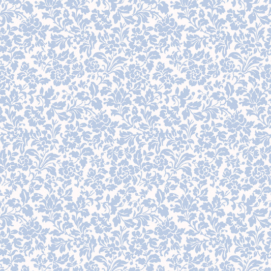 Flower Impressions Light Blue Hannah's Treasures Designs