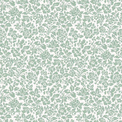 Flower Impressions in Green Hannah's Treasures Designs