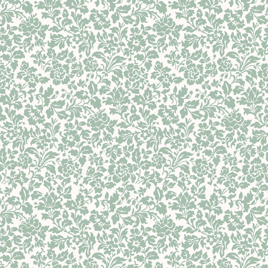 Flower Impressions in Green Hannah's Treasures Designs