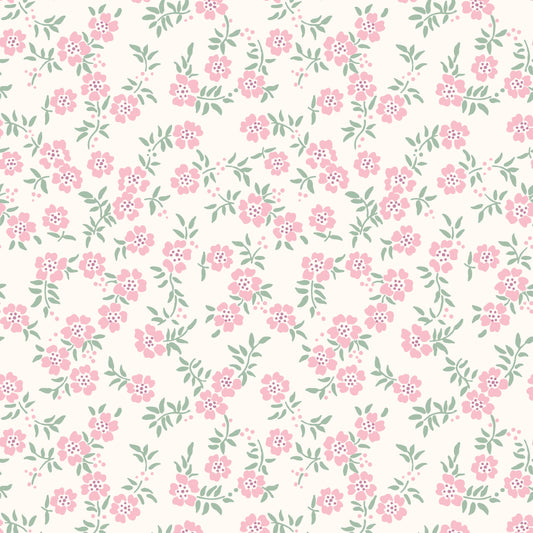 Many Mini Flowers Light Pink Hannah's Treasures Designs