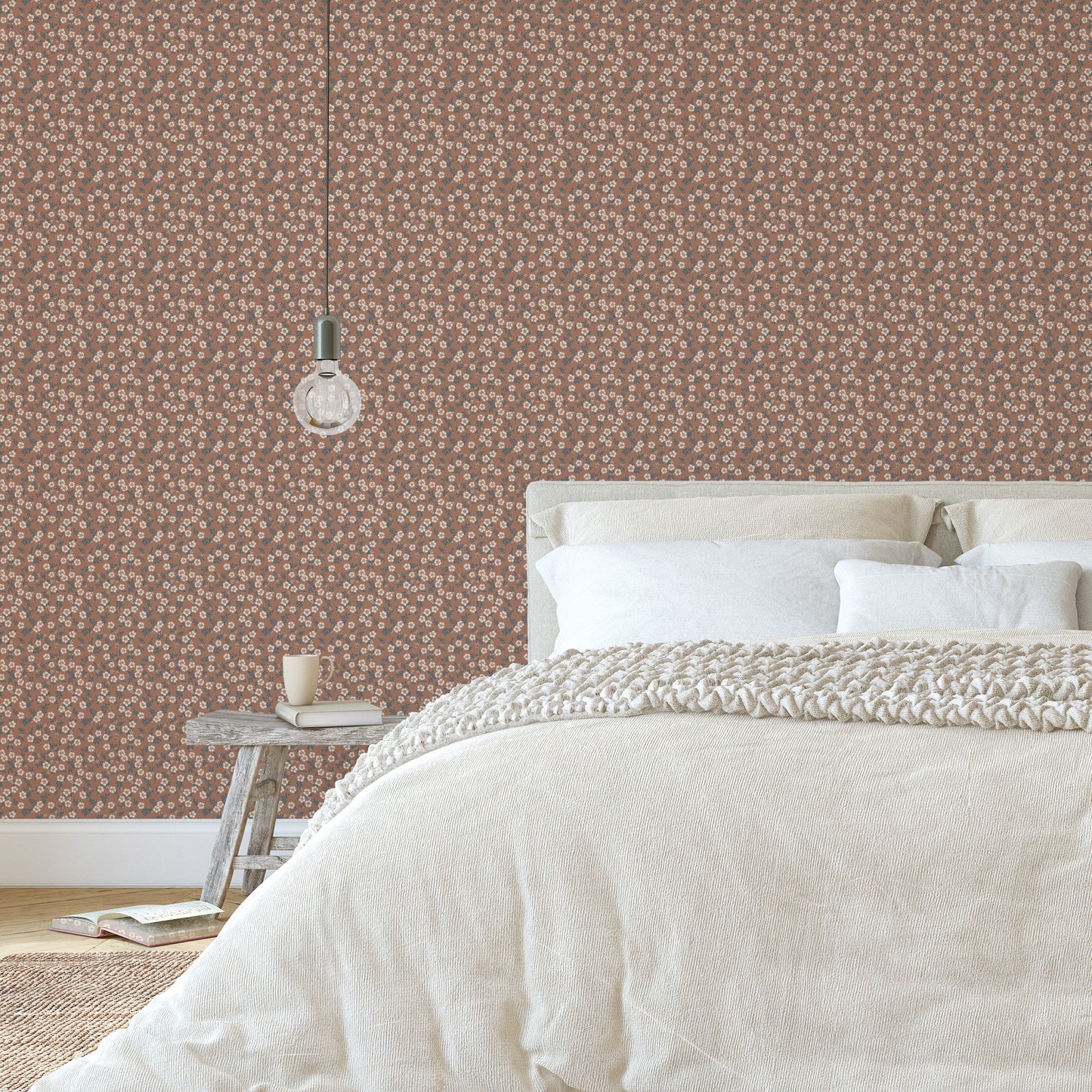 Many Mini Flowers in Mocha Mousse Hannah's Treasures Designs