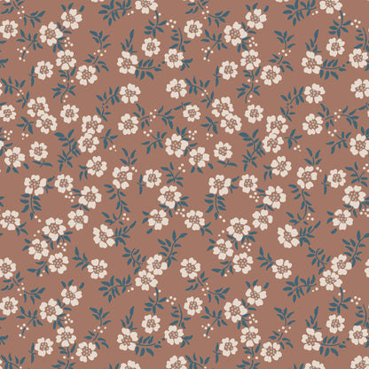 Many Mini Flowers in Mocha Mousse Hannah's Treasures Designs