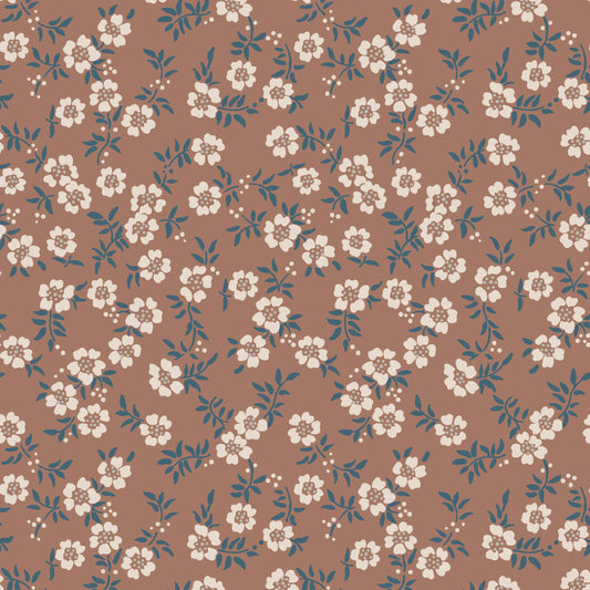 Many Mini Flowers in Mocha Mousse Hannah's Treasures Designs